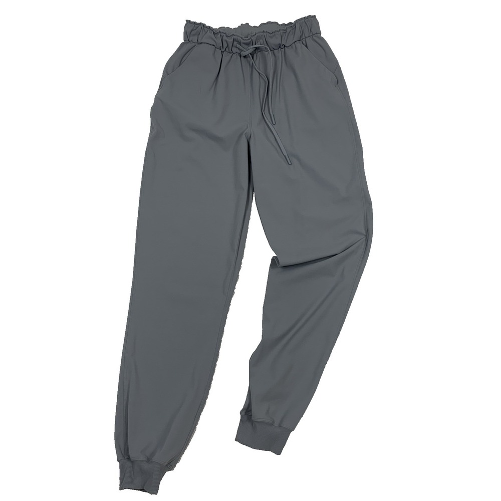 Lululemon Keep Moving Jogger Womens Size 4 Rhino Grey Luxtreme High Rise 28"